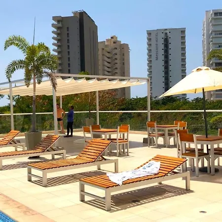Apto Con Alucinante Vista Al Mar En Bello Horizonte Santa Marta Exterior photo
